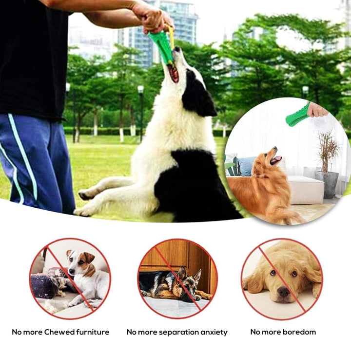 Dog Chew Toys for Aggressive Chewers – Alligator Dog Chew Toy for Large, Medium & Small Dogs – Tough Natural Rubber for Teeth Cleaning – Squeaky Interactive Dog Toys to Keep Them Busy