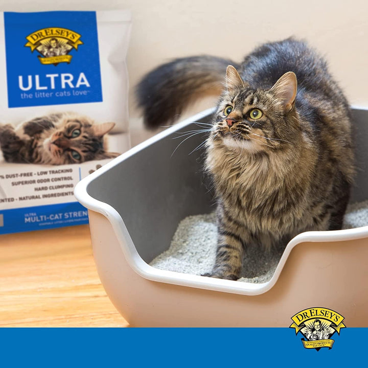 Ultra Unscented Clumping Clay Cat Litter 18 Lb Bag