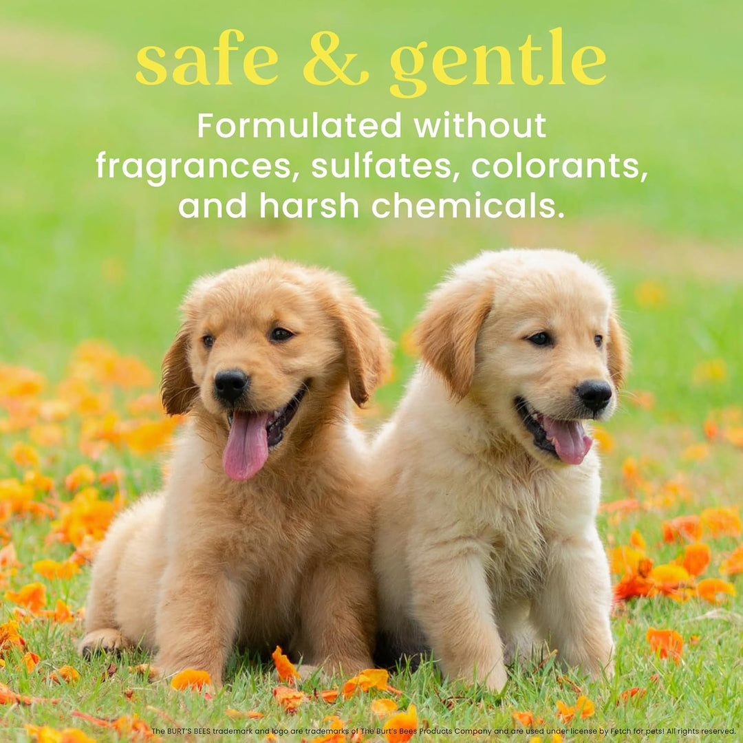 Tearless Puppy 2-In-1 Shampoo and Conditioner with Buttermilk and Linseed Oil, 2Pk, 95% Natural Origin Formulas, Best Gentle Shampoo for Puppies - Tear Free, 16 Oz - 6 Pack