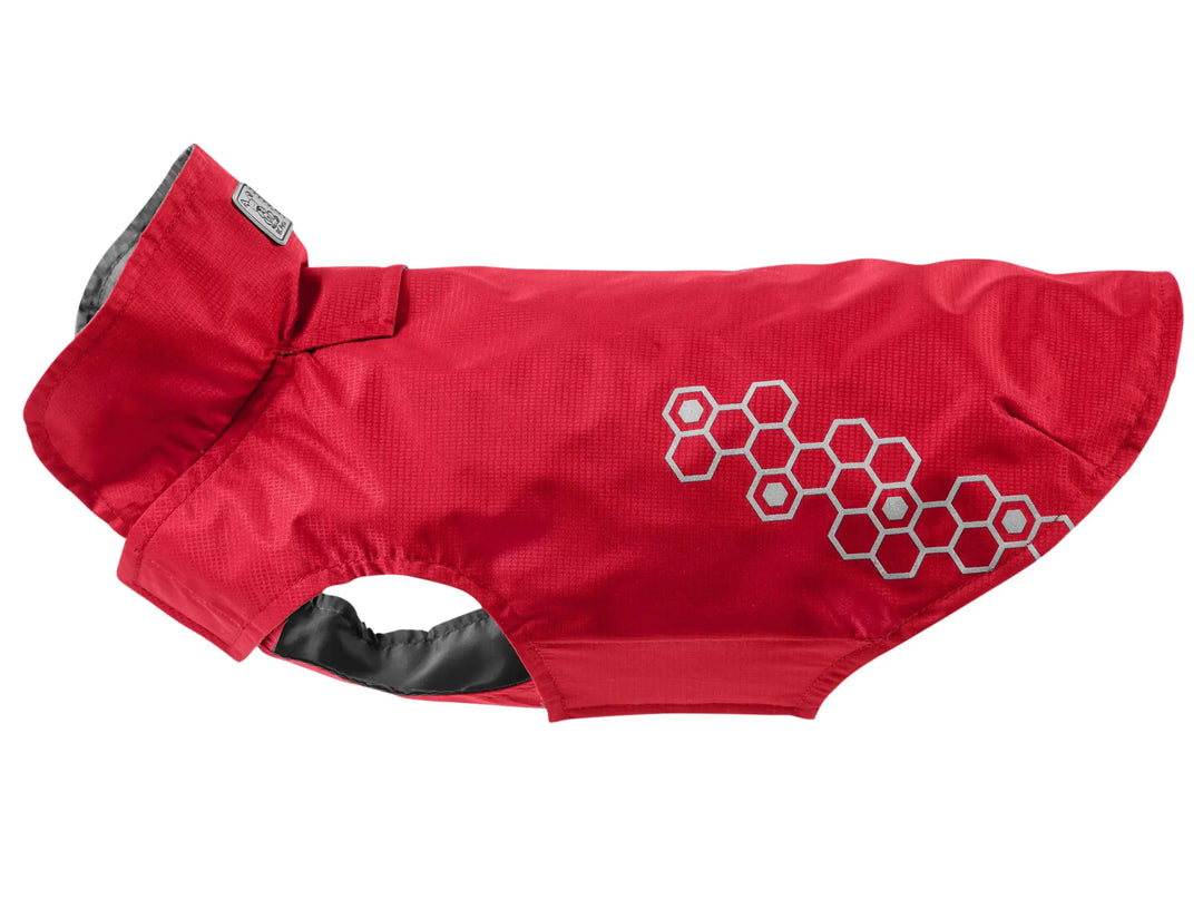 RC Pet Products Venture Shell Reflective Dog Coat Crimson Size 8